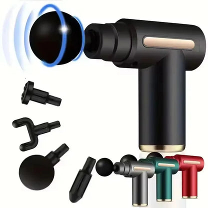 2026 Portable Fascia Gun Deep Tissue Massage Mini Lightweight Adjustable Speed Whole Body Massage Equipment