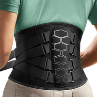 Back Brace for Lower Back Pain, Sciatica, Herniated Disc, Scoliosis, Back Support Belt with Soft Pad, Lightweight Lumbar Support