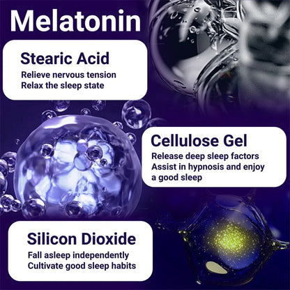 Melatonin 12mg - 100% Drug Free Sleep Support