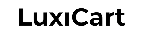 LuxiCart logo on a white background
