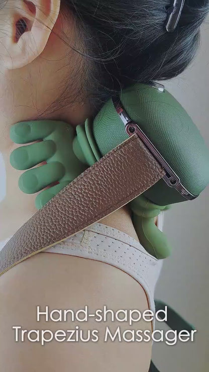 Finger Neck Shoulder Massager Wireless Neck Cervical Trapezius Kneading Massage Shawl