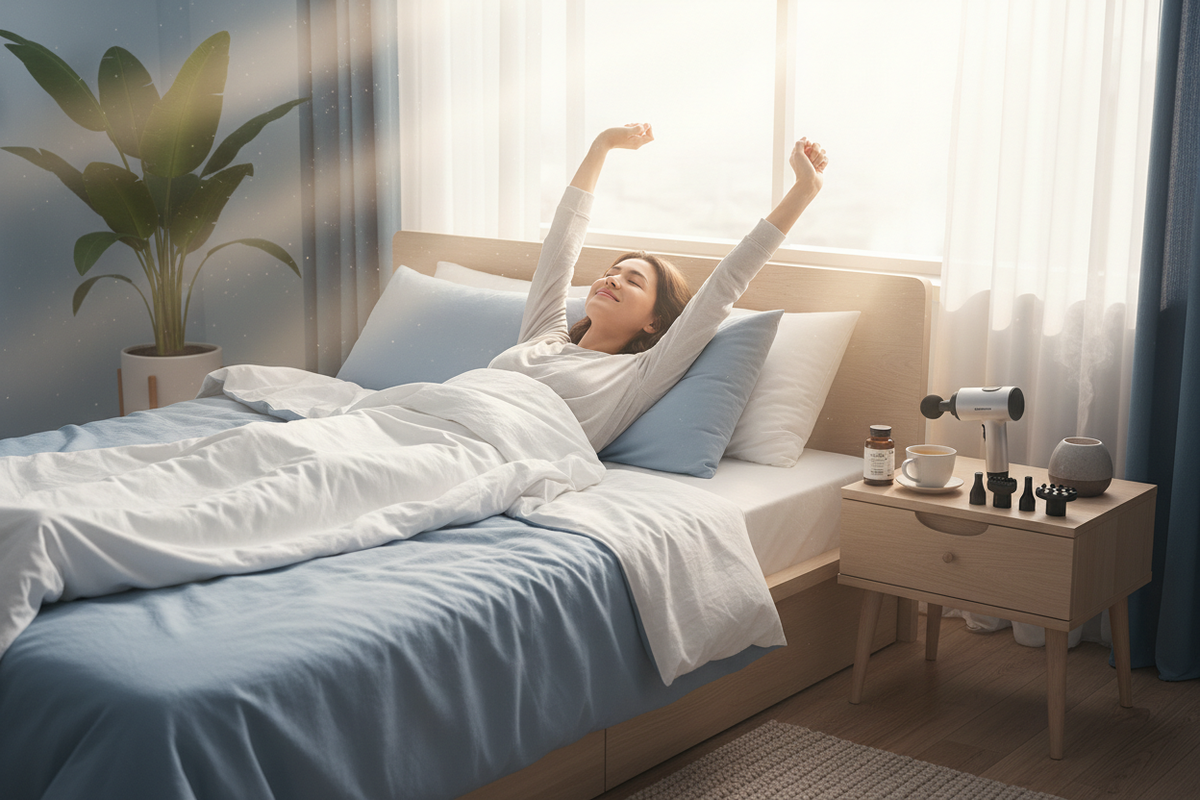 Waking up refreshed and pain-free